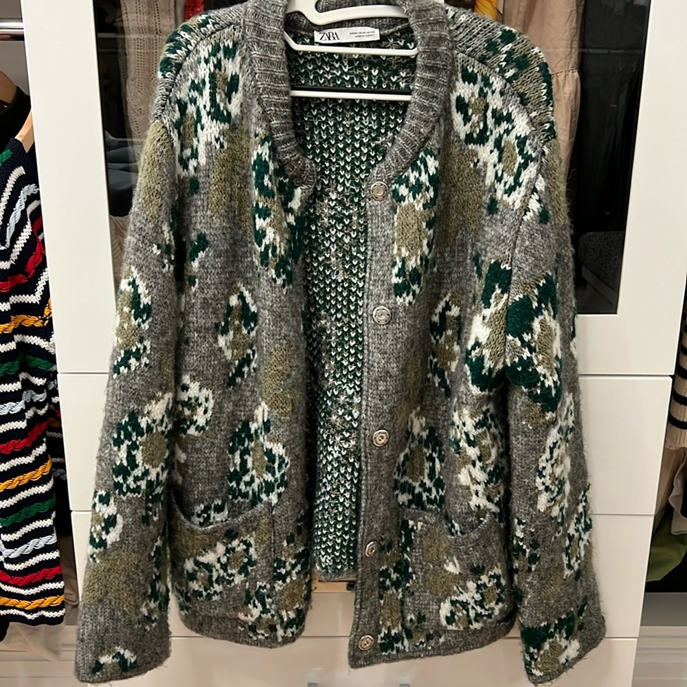 Zara chunky knit sweater